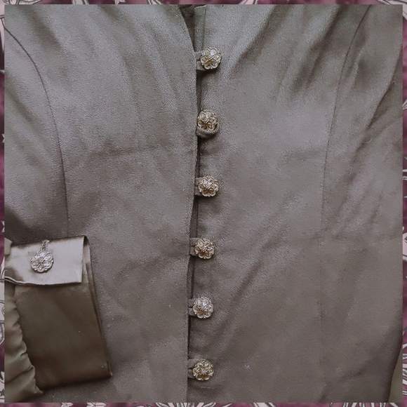 vintage 90s black dress - Picture 7 of 16